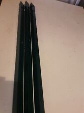 PALETTI IN FERRO PER RECINZIONE PLASTIFICATI VERDI a T (3 PEZZI)  175 cm