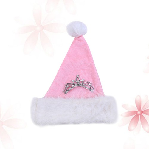 Cappello babbo natale rosa - babbo,