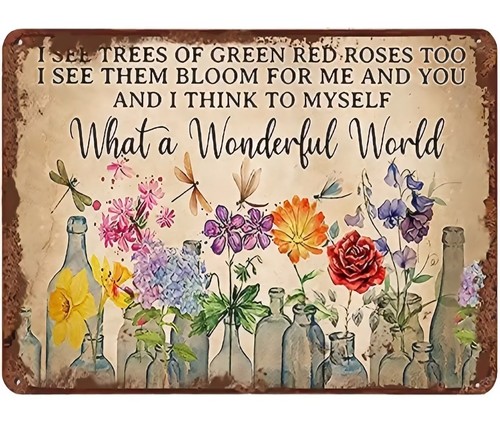 What wonderful world insegna - a,