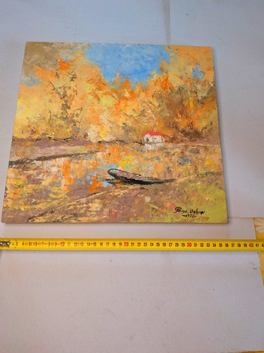 Quadro olio spatola - olio,