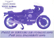 ORIGINAL Prospectus MOTO GUZZI
