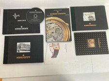 Set 5 cataloghi Vacheron Costantin, con DVD, ottime condizioni.