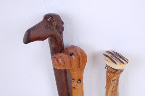 Bastone legno vintage - in,