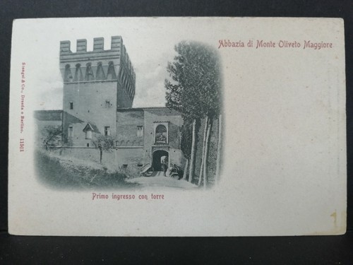Cartolina monte oliveto - cartolina,