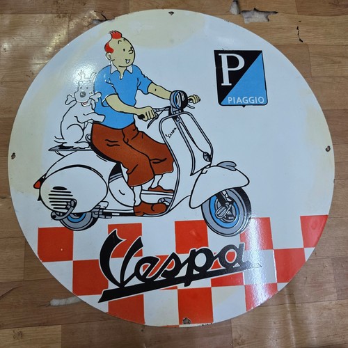 Insegna smaltata porcellana - insegna,