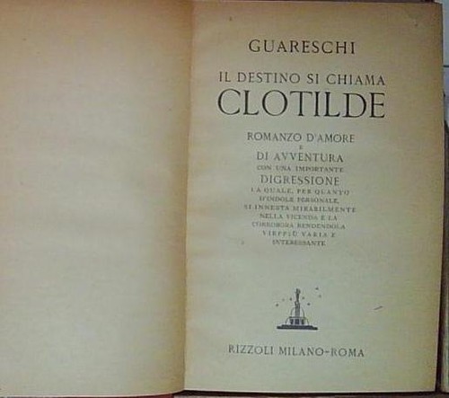 Guareschi destino della - guareschi,