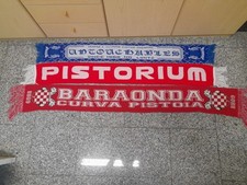 Sciarpe ultras Pistoia basket Untochables doppia lana Kleenex Baraonda