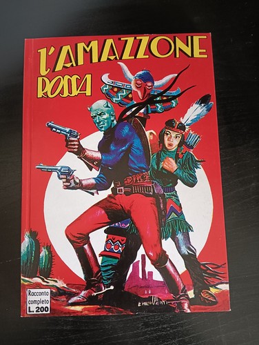 Fumetto amazzone rossa - fumetto, l'amazzone