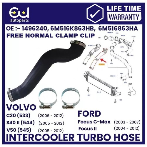 Tubo intercooler turbo - tubo,