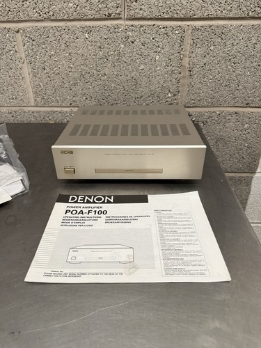 Denon poa f100 - poa-f100, amplificatore