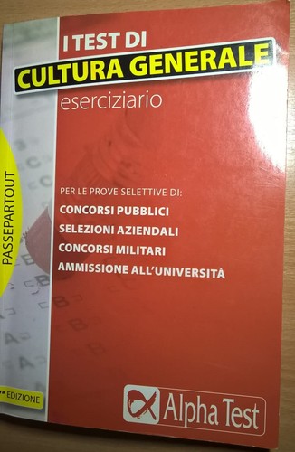 Test cultura generale - i, di