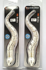 2 X SAVAGE GEAR 3D SNAKE ESCA ARTIFICIALE PESCA LUCCIO SERPENTE 20 CM 25 GR 9"