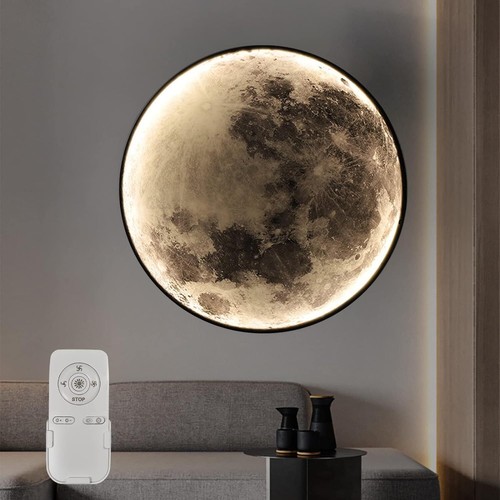 Lampada parete led luna - parete,