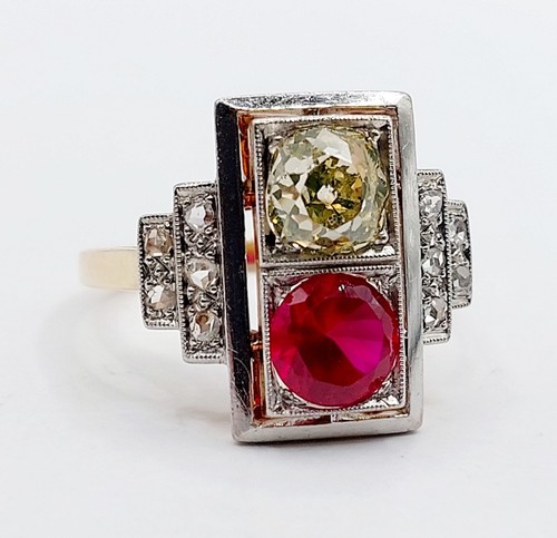 Anello serbatoio art - , deco