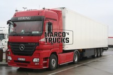 Foto camion Mercedes-Benz Actros 1844 semirimorchio refrigerato Germania rosso HE #b9fp