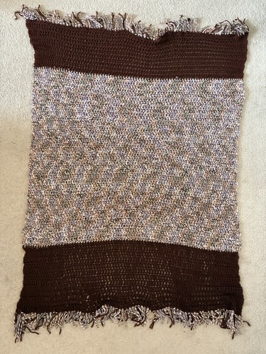 Coperta all uncinetto afgana - all'uncinetto,