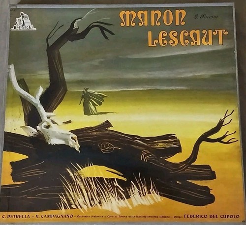 3lp giacomo puccini manon - 3lp,