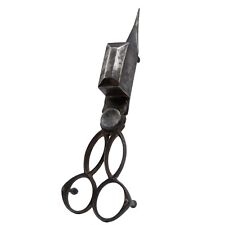 ANTICHE FORBICI TAGLIA STOPPINO SPEGNI CANDELA CANDLE SNUFFER XIX sec 1800