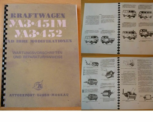 Nva uaz 452 bus manuale - uaz,