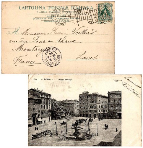 Italia stemma 1904 roma - 5c,
