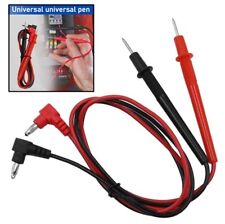 COPPIA DI CAVI CON PUNTALI RICAMBIO PER TESTER MULTIMETER LUNGHEZZA CM 66 -1000V