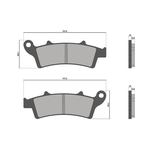 Pastiglie freno malossi brake - pastiglie,