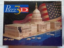 Hasbro - PUZZ3D - Puzzle 3D US Capitol / Campidoglio - Vintage 1995 - 718 Pezzi