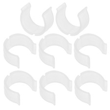 8 Pcs Ganci Per Bastone Tende Supporti Bastoni Supporto Asta Doccia