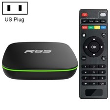 R69 Smart TV BOX 1080P HD Lettore multimediale Android 4.4