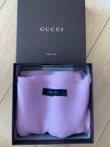 Stola gucci logo rosa - gucci,