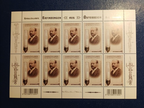 Sellos austria mnh 2012 hojita - sellos,