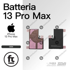 APPLE BATTERIA IPHONE 13 PRO MAX OEM REALMENTE PARI ALL'ORIGINALE BIADESIVO