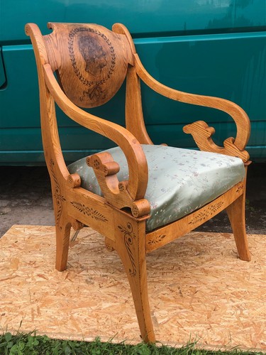 Biedermeier poltrona - biedermeier,