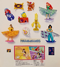 SERIE COMPLETA DISNEY PRINCESS (EN608 - EN615) + 8 BPZ KINDER JOY CINA 2020