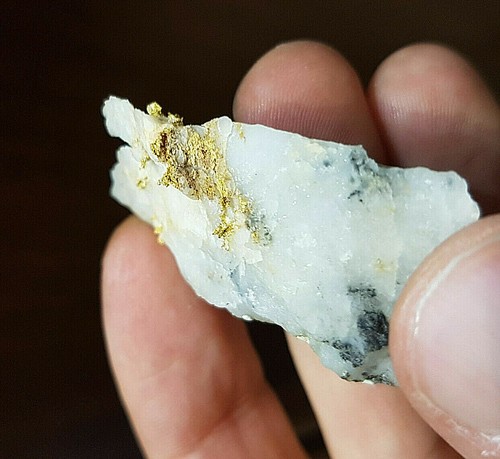 Rare and pretty native - and, gold