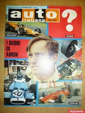 AUTO ITALIANA - ANNO 50 - N. 49 (4 Dicembre 1969) I DUBBI DI AMON - RIVISTA AUTO