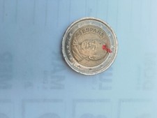 2 Euro Spagna 2001 Con Errore