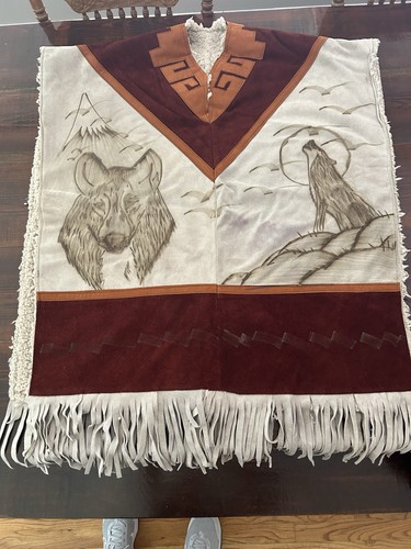 Poncho vintage western