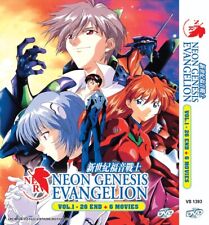 [ANIME] DVD NEON GENESIS EVANGELION VOL.1-26 END + 6 MOVIE ENGLISH DUBBED REG AL