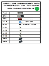 KIT RIPARAZIONE ALIMENTATORE