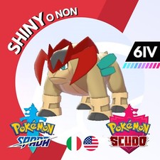 Terrakion shiny non - 6, iv