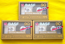 3 nastri cassette BASF Chrome