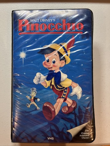 Pinocchio vhs 1985 - vhs,