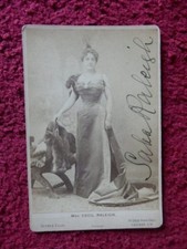 SABA RALEIGH -  ENGLISH  ACTRESS -  AUTOGRAPHED CABINET PHOTO
