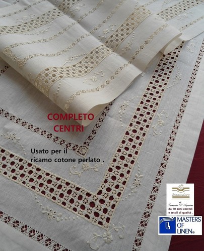 Ricamo mano lino punto - ricamo,