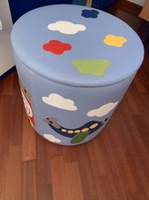 Contenitore cassapanca Giocattoli Ecopelle Camera Bambini 53x55h