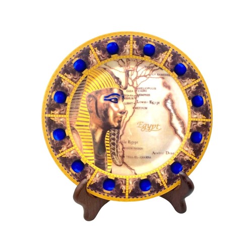 Piatto decorativo egiziano - , 10"