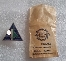 DISTINTIVO SPILLA RADUNO INTERPROVINCIALE DELLA MONTAGNA PINEROLO 1935ANNO XIII