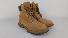 Timberland stivali impermeabili da uomo premium 6 pollici in giallo taglia UK 7 4430178