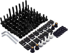 Viti Ergal Moto,Viti Carene Kit Completo Bulloni Moto,Universale in Alluminio CN